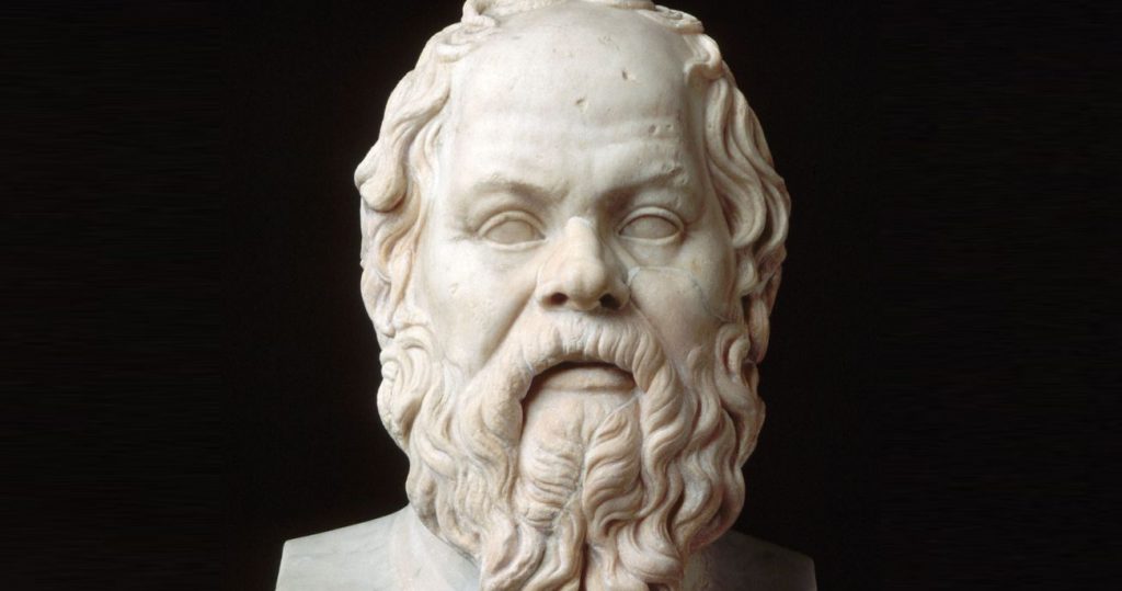 Socrates Grande Filosofo Grego Formou Numerosos Discipulos